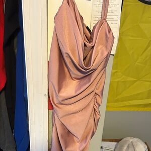 Windsor Asymmetrical Pink Dress